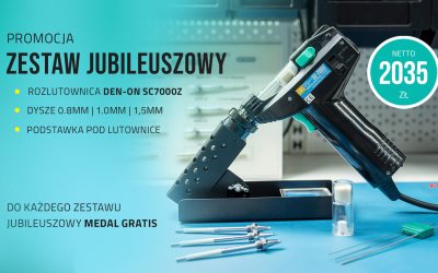 Świętuj 35-lecie Grupy RENEX z jubileuszowym zestawem DEN-ON i pamiątkowym medalem